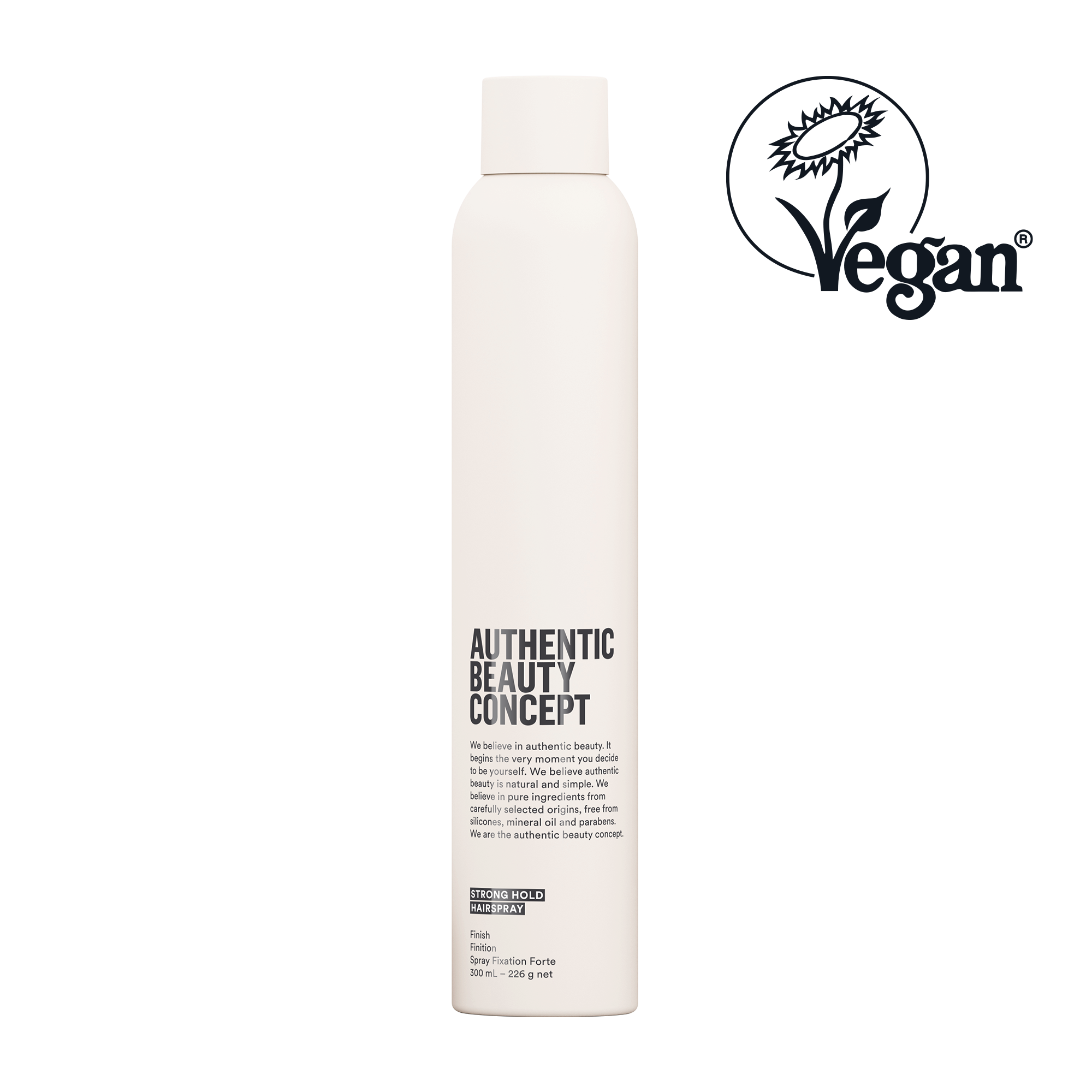 Authentic Beauty Concept Güçlü Tutuşlu Vegan Saç Spreyi 300 ml