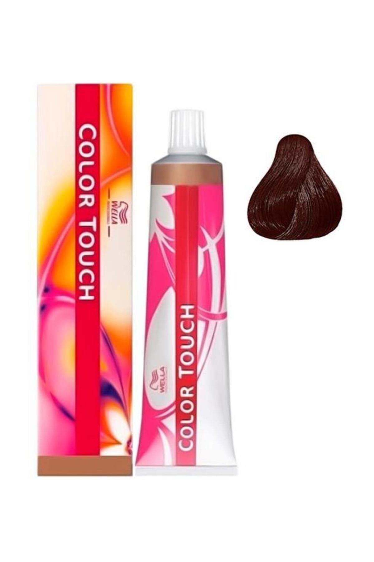 Wella Color Touch Saç Boyası 60 ml 4/77 Yoğun Orta Kestane