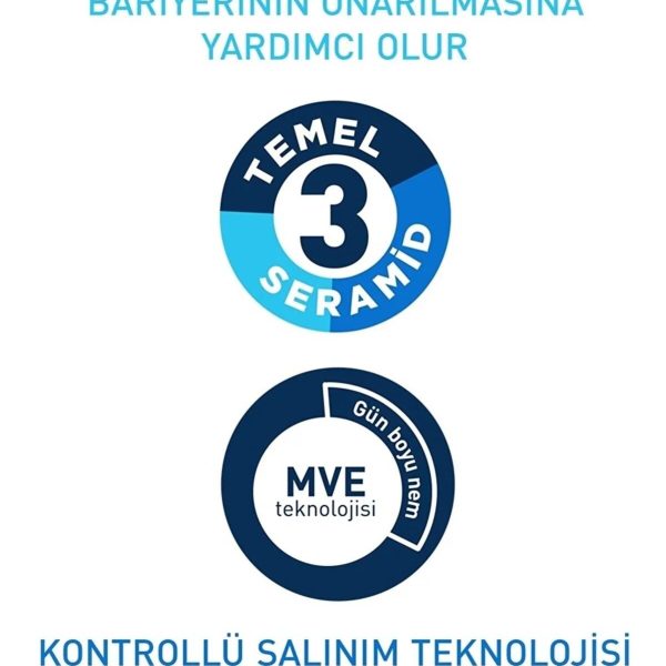 CeraVe Nemlendiren Temizleyici Seramid&Hyalüronik Asit Kuru & Normal Ciltler Yüz Vücut 473ml