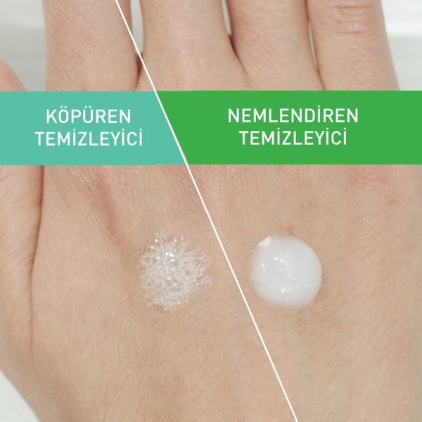 CeraVe Köpüren Temizleyici Normal & Yağlı Ciltler Seramid İçerikli Yüz Vücut 473ml