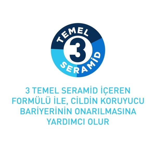 CeraVe Köpüren Temizleyici Normal & Yağlı Ciltler Seramid İçerikli Yüz Vücut 473ml