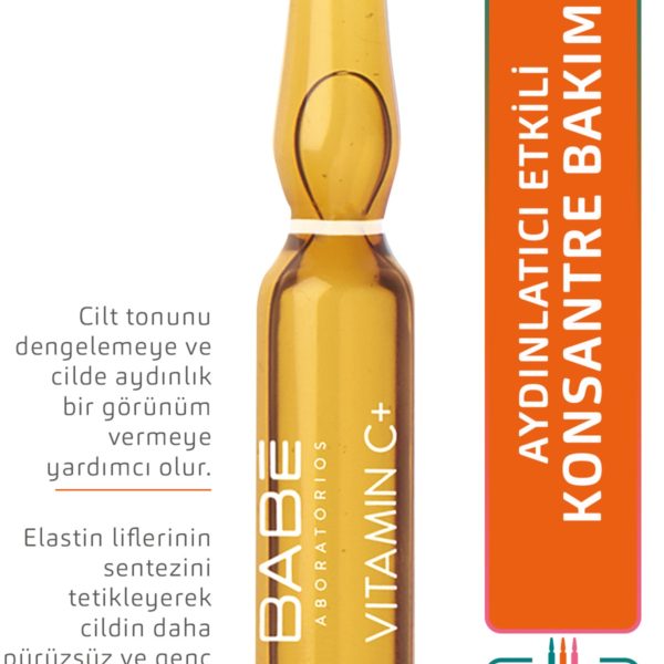 Babe Vitamin C+ Ampul: Aydınlatıcı Etkili Konsantre Bakım 2x2ml
