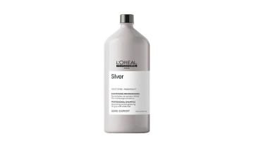 Loreal Professionnel Serie Expert Silver Çok Açık Sarı, Gri Ve Beyaz Saçlar Için Renk Dengeleyici Mor Şampuanı 1500 Ml