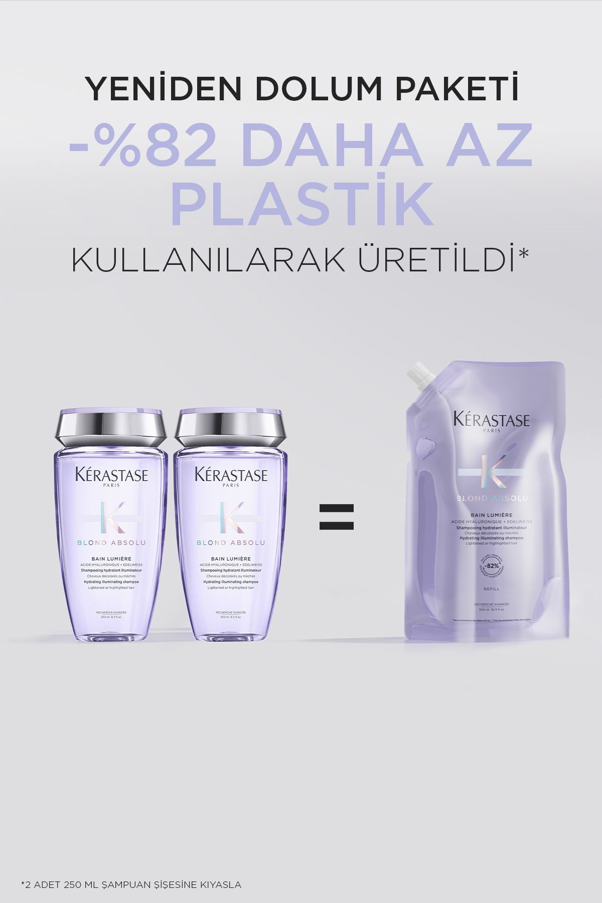 Kerastase Blond Absolu Bain Lumiere Işlem Görmüş Sarı Saçlar Için Parlaklık Veren Şampuan 500 ml - Görsel 3