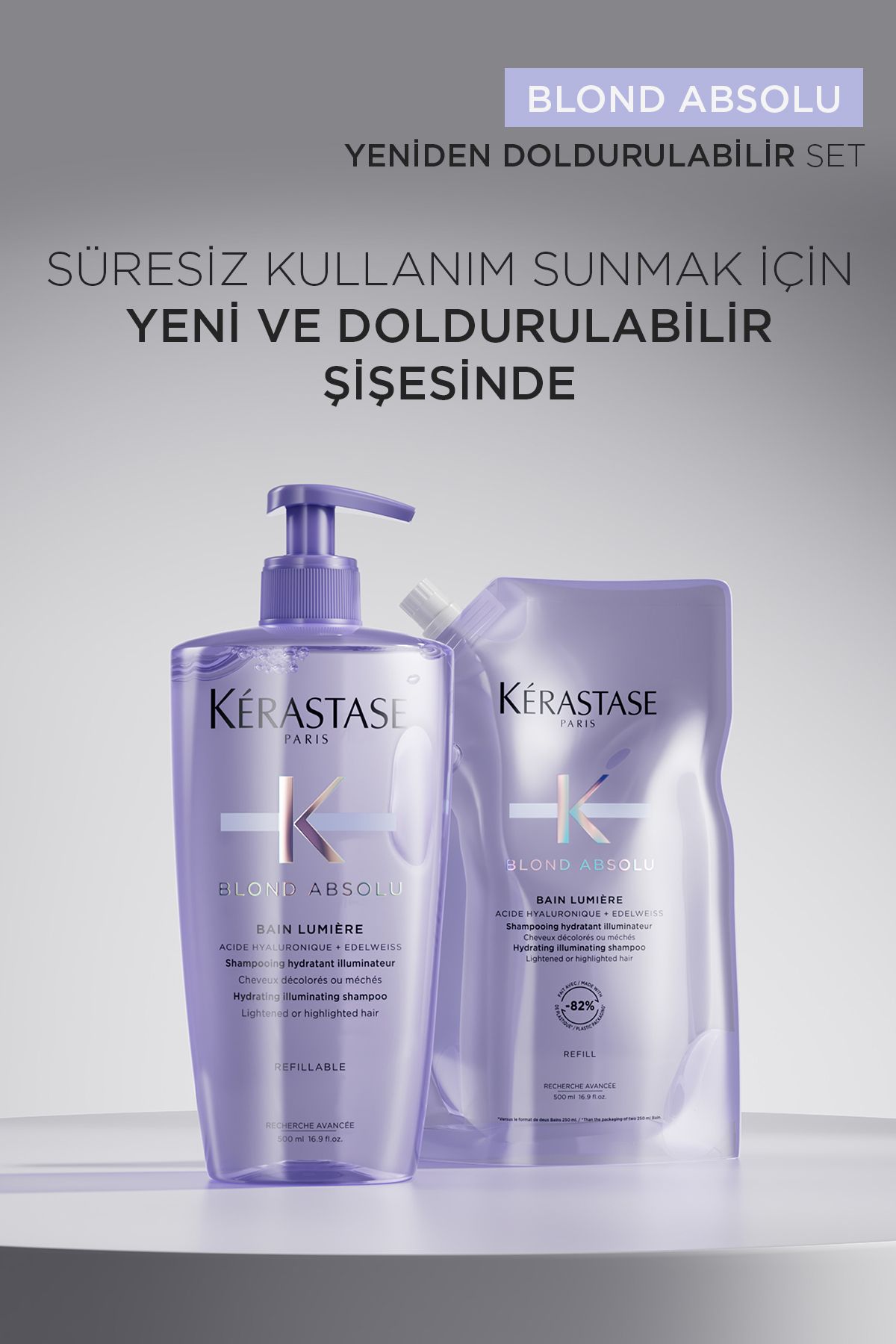 Kerastase Blond Absolu Bain Lumiere Işlem Görmüş Sarı Saçlar Için Parlaklık Veren Şampuan 500 ml - Görsel 5