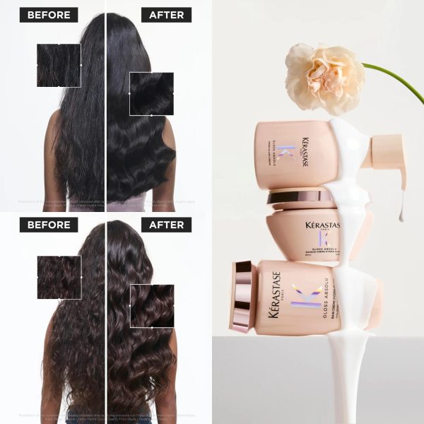 Kerastase Gloss Absolu Bain Creme Elektriklenmeye Eğilimli Saçlar için Parlaklık Veren Şampuan 250 ML