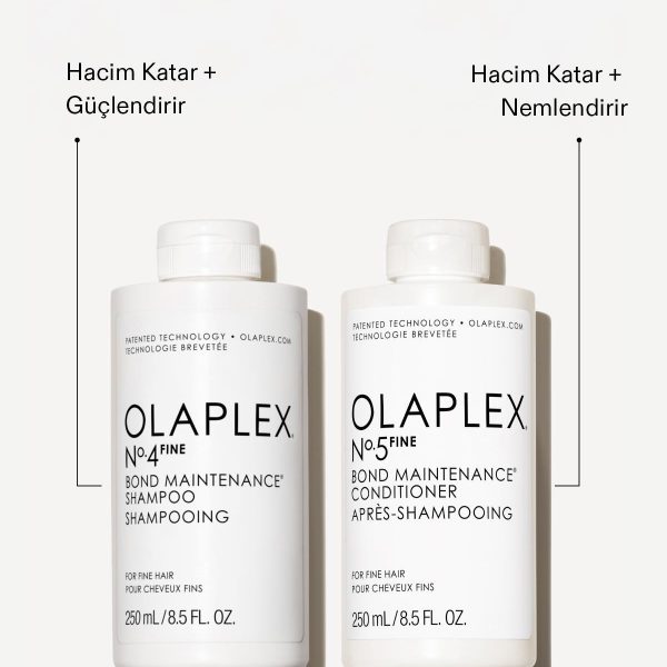 Olaplex No.4 Fine Bond Maintenance Shampoo - İnce Telli Saçlar İçin Bağ Güçlendirici Bakım Şampuanı - 250 ML