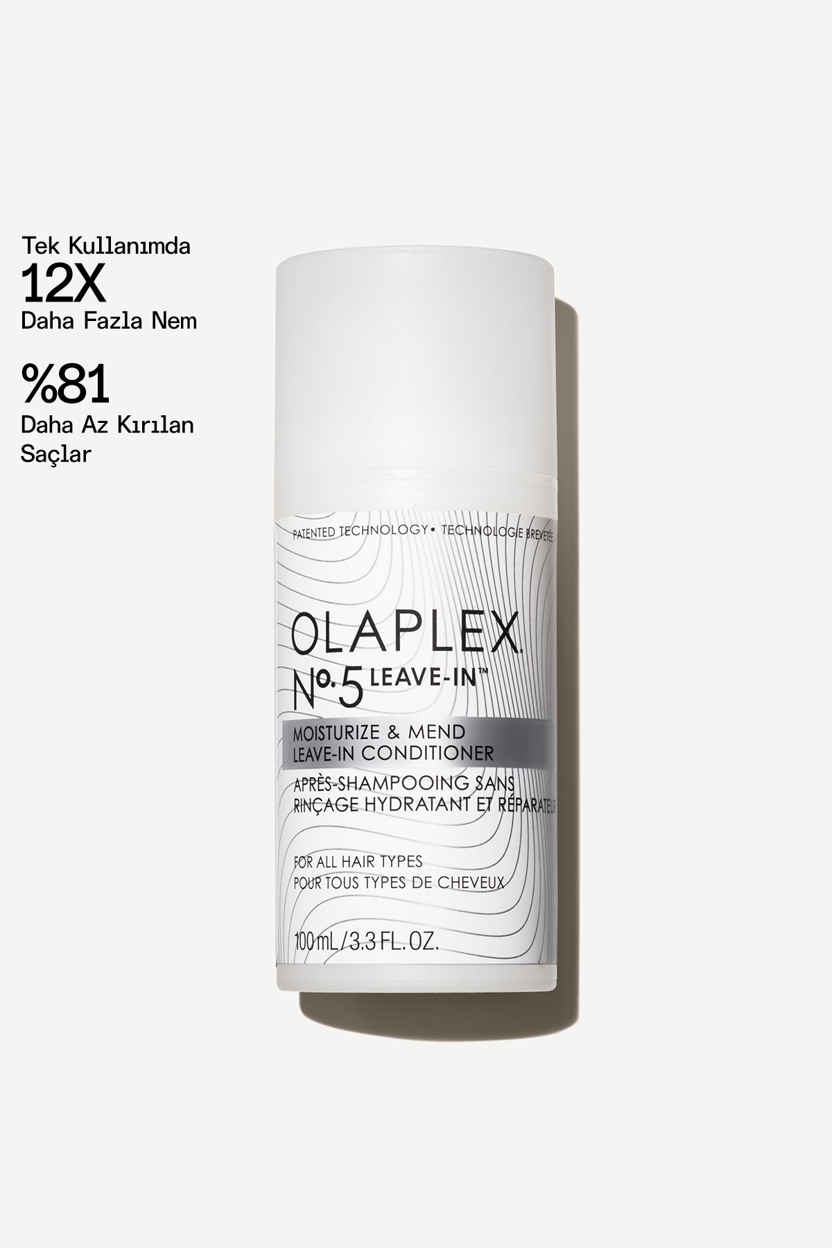 Olaplex No.5 Leave-In Moisturize & Mend Conditioner - Bağ Güçlendirici Durulanmayan Saç Kremi - 100 ML